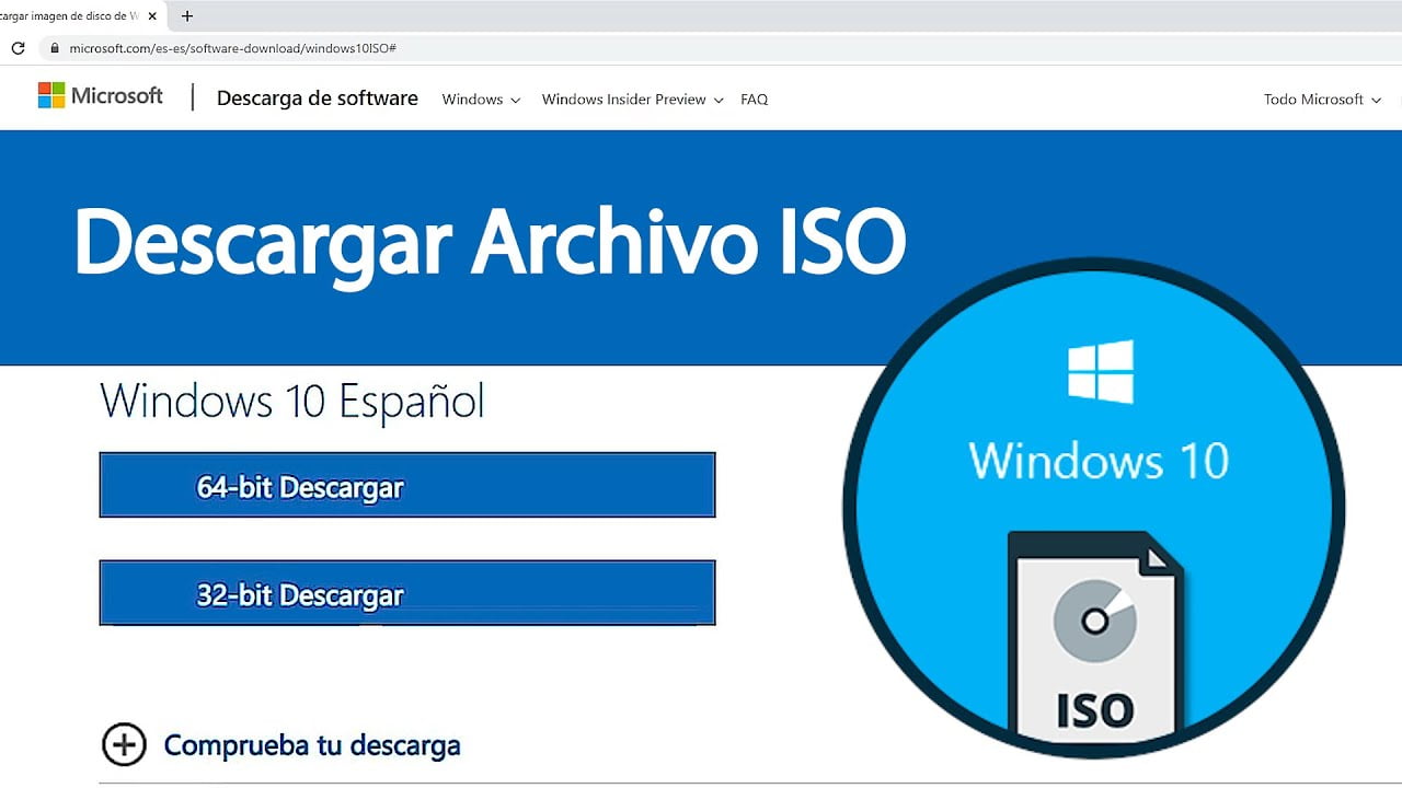 Windows 10 Pro de 64 Bits – Obtener el Último Sistema Operativo de Microsoft