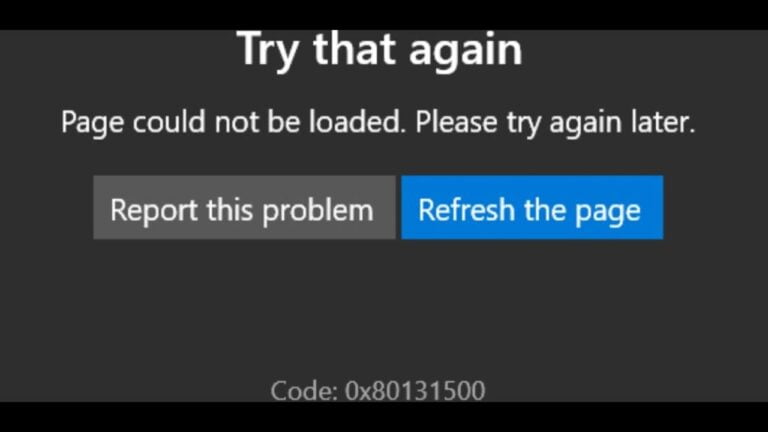 Fix Microsoft Store Error 0x80131500 on Windows 10
