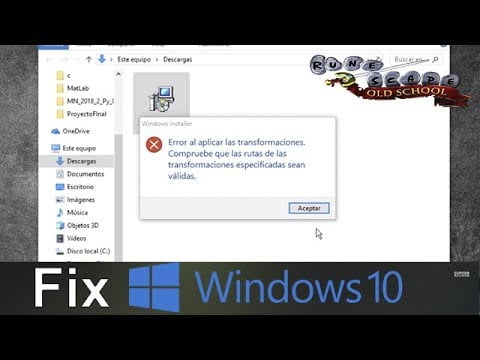 Solución al error de aplicación de Transformaciones en Windows Admin Center