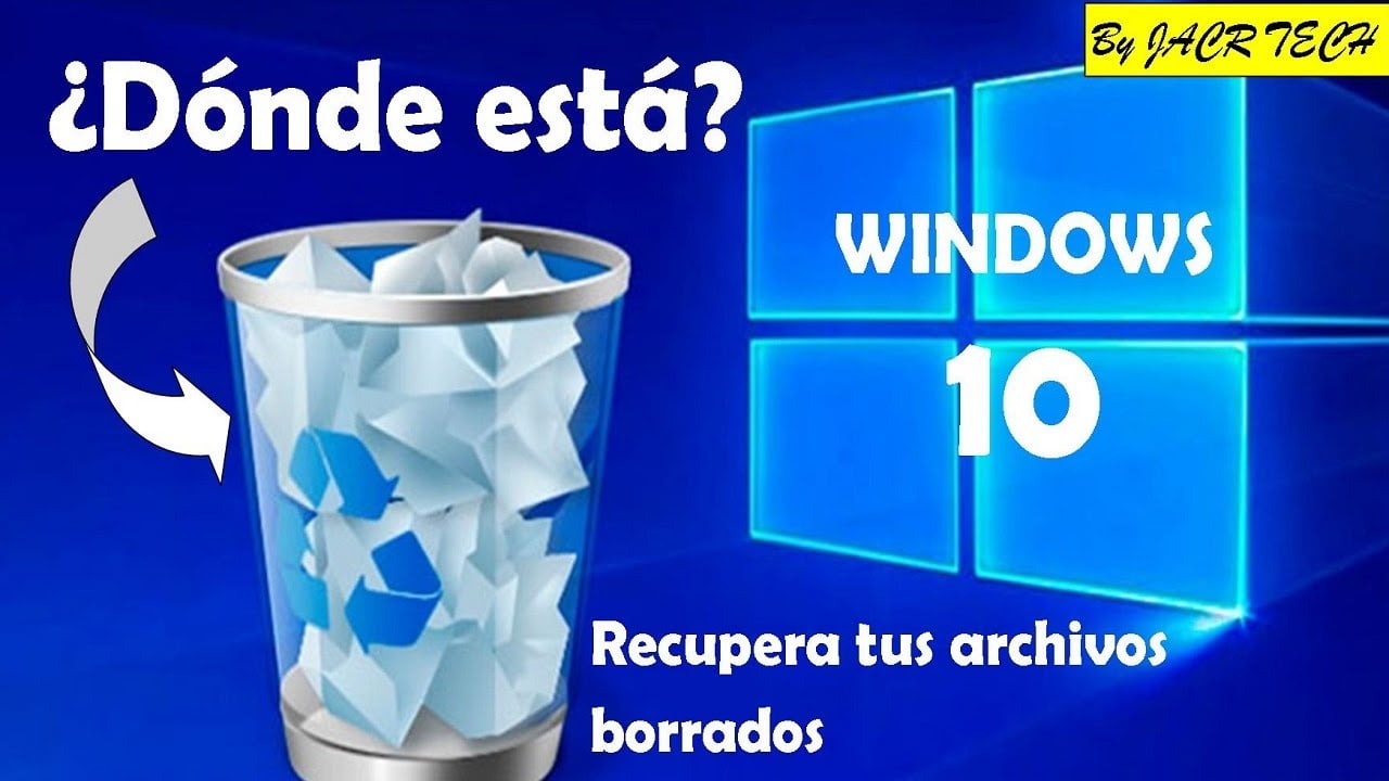 Cómo acceder a la Ruta de la Papelera de Reciclaje en Windows 10