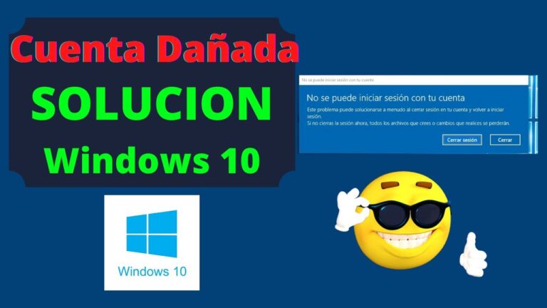 Cómo solucionar el error al iniciar sesión en Windows 10