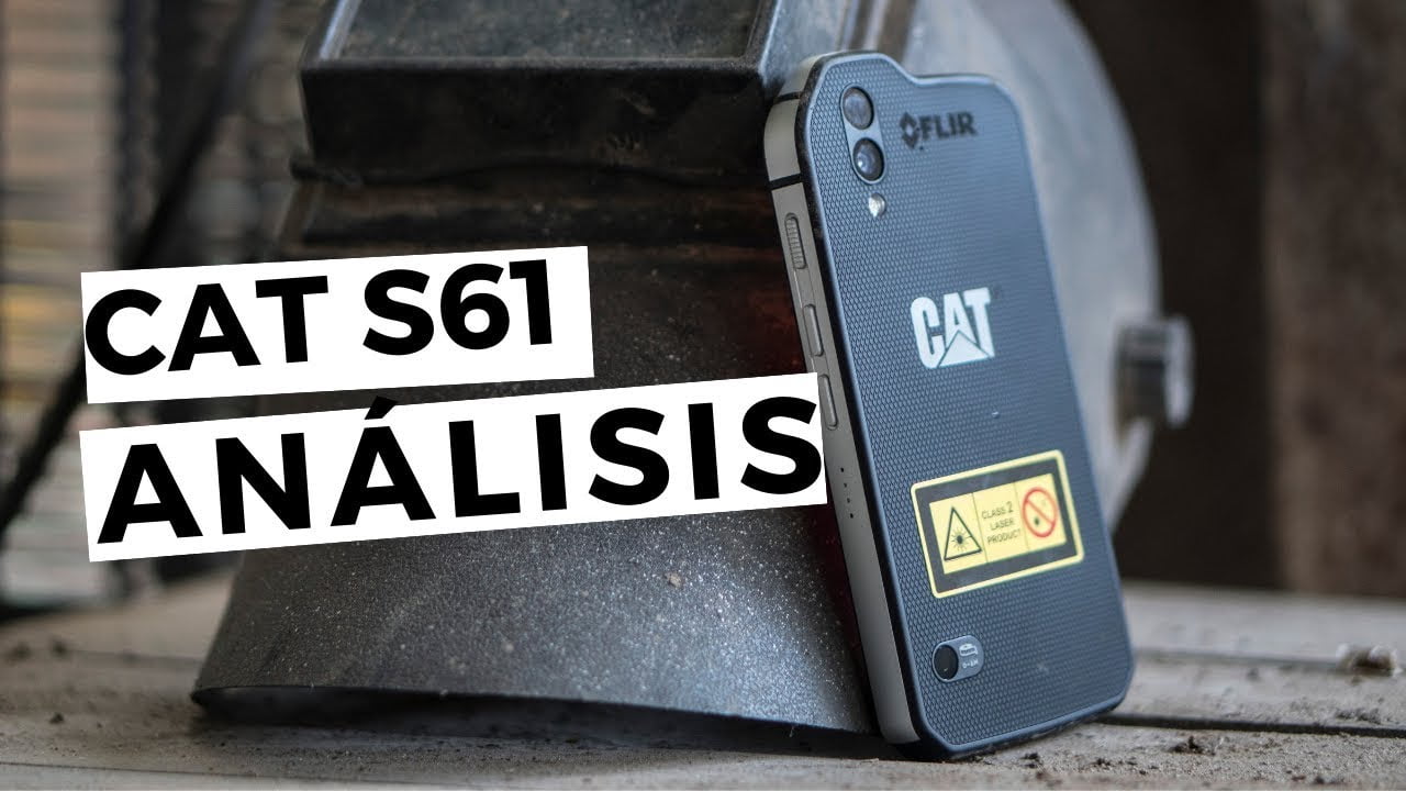 Caterpillar s61 es un telefono inteligente resistente con camara termica