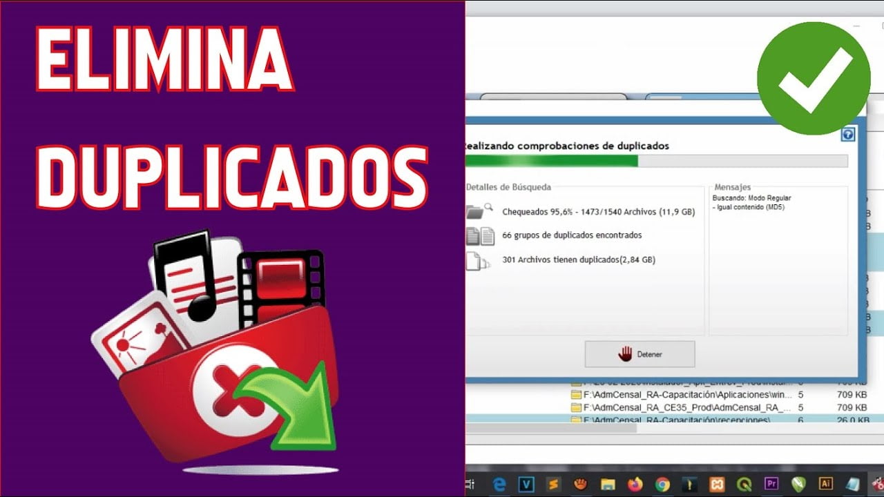 Buscar archivos duplicados con glary duplicate cleaner