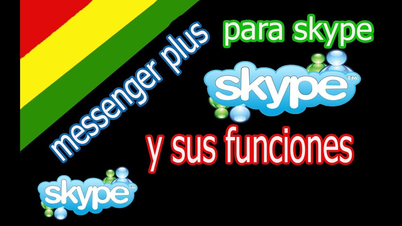 Graba videollamadas y enriquece la experiencia de chat con messenger plus para skype