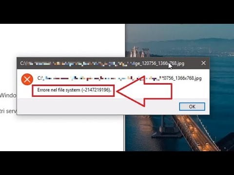 Corregir error de sistema de archivos en windows 10