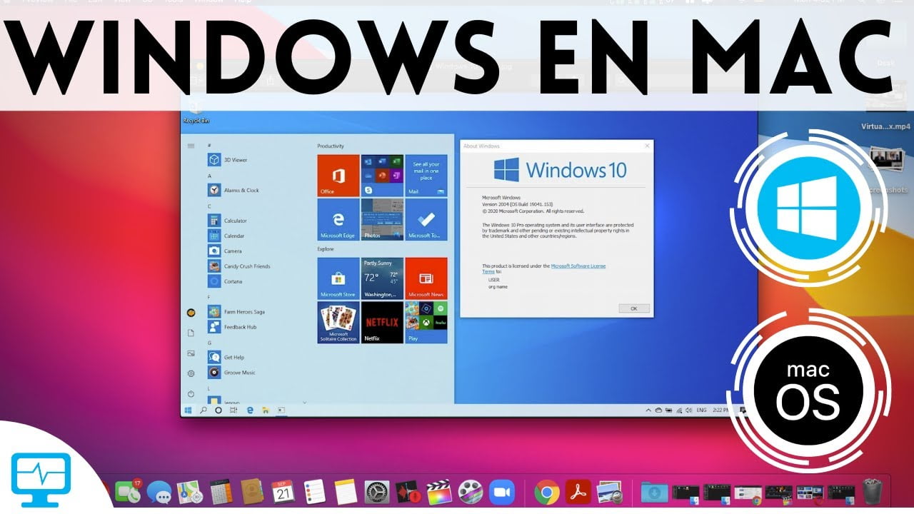 Usa Windows en tu Mac: Crea una Maquina Virtual para Windows