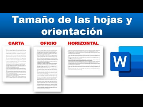 ¿Cuáles son los pasos para cambiar la orientacion de una página?