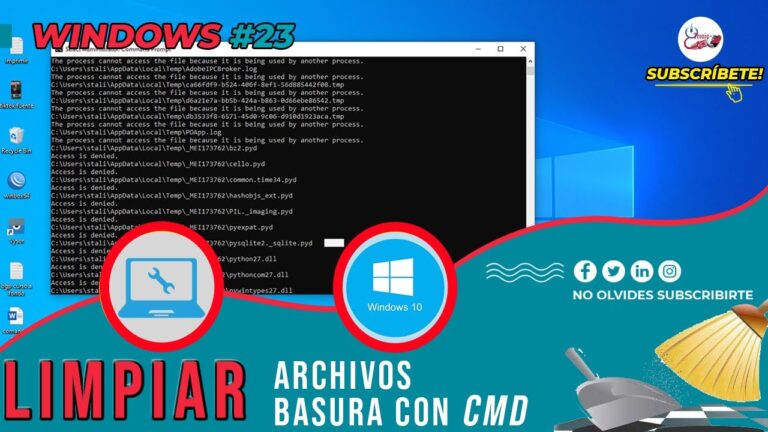 How to clear the command prompt (CMD) window in Windows