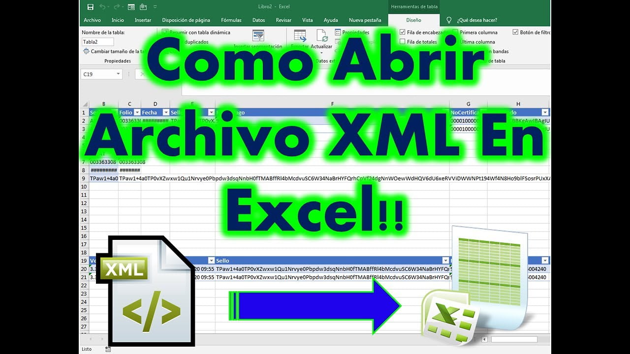 ¿Cómo puedo abrir un archivo XML en Excel?