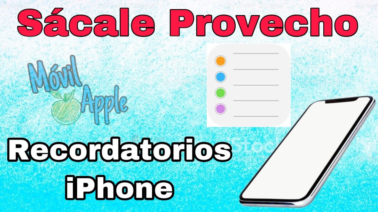 ¿Cómo poner los recordatorios en el iPhone?