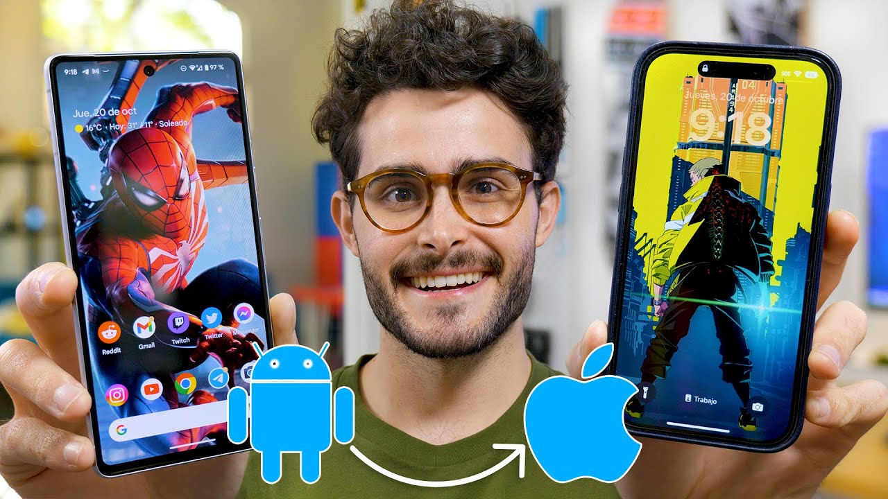 ¿Cómo transferir archivos de un Android a un iPhone?