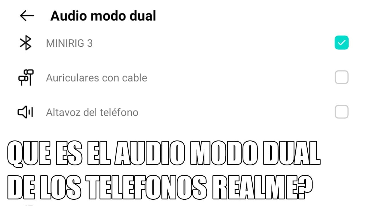 ¿Qué es el sonido dual?