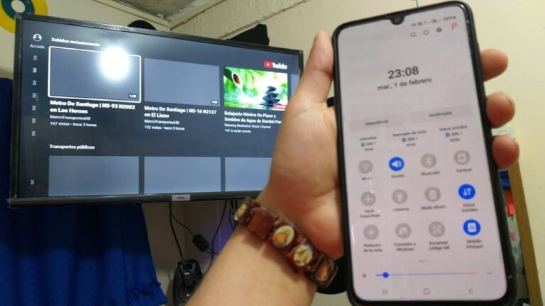 ¿Cómo compartir Internet de mi celular a mí TV Samsung?