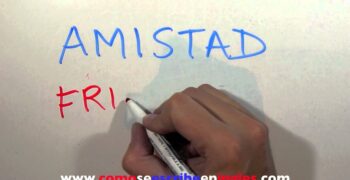 ¿Cómo se escribe mi mejor amigo?