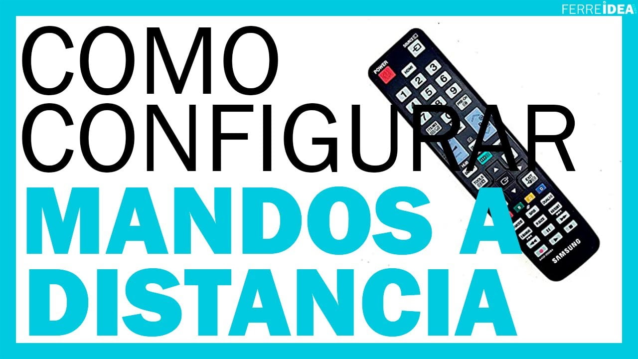 ¿Cómo programar un mando a distancia de TV?