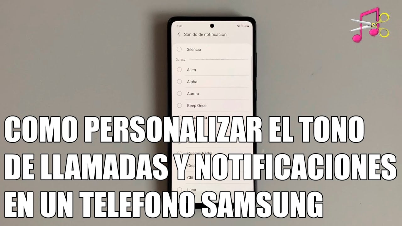 ¿Cómo personalizar el tono de llamada en Samsung?