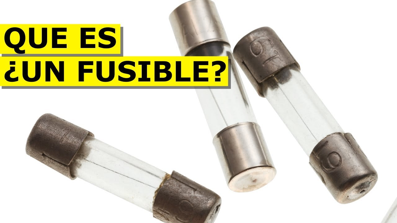 ¿Qué es un fusible y cuál es su función?