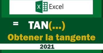 ¿Cuál es tangente en Excel?