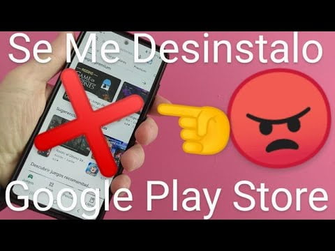 ¿Cómo descargar Google Play si se me borró?