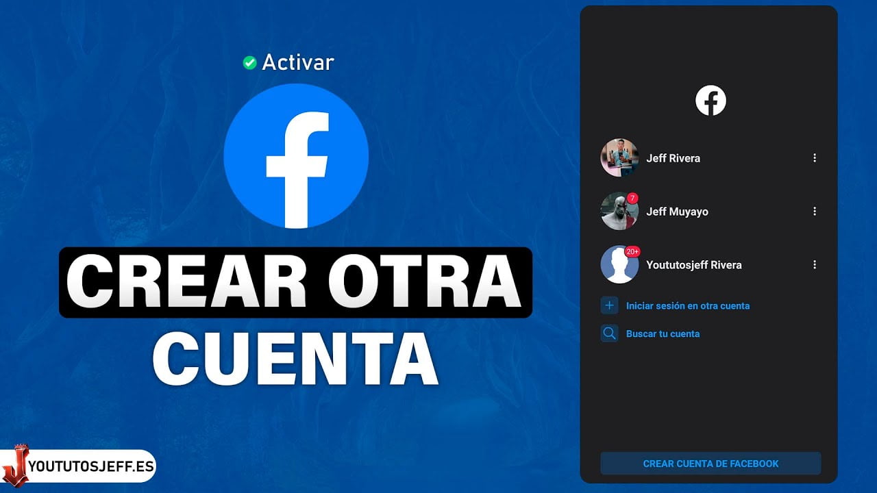 ¿Cómo abrir una segunda cuenta en Facebook?