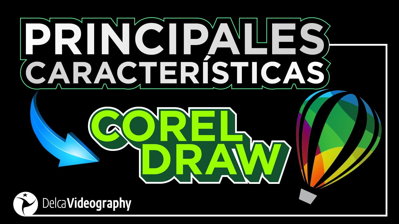 ¿Qué es CorelDRAW y sus características?