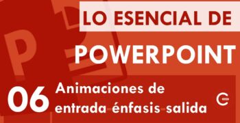 ¿Qué es el efecto de entrada en PowerPoint?