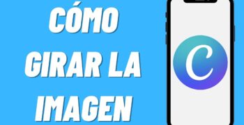 ¿Cómo dar vuelta una imagen en Canva?