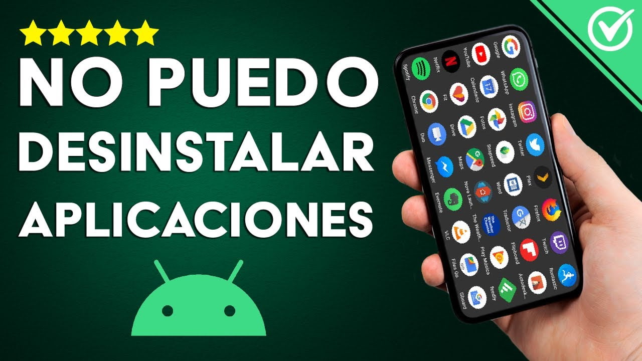 ¿Cómo eliminar aplicaciones de Android que no se pueden eliminar?