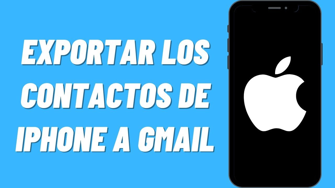 ¿Cómo puedo guardar los contactos de mi iPhone?