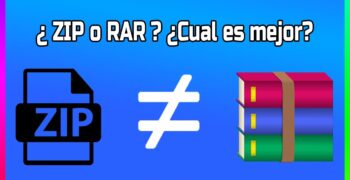 ¿Qué es mejor comprimir en RAR o ZIP?
