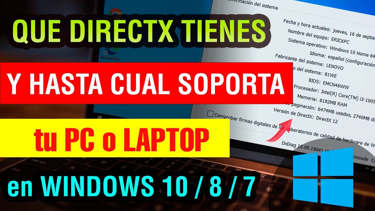 ¿Qué DirectX debo usar?