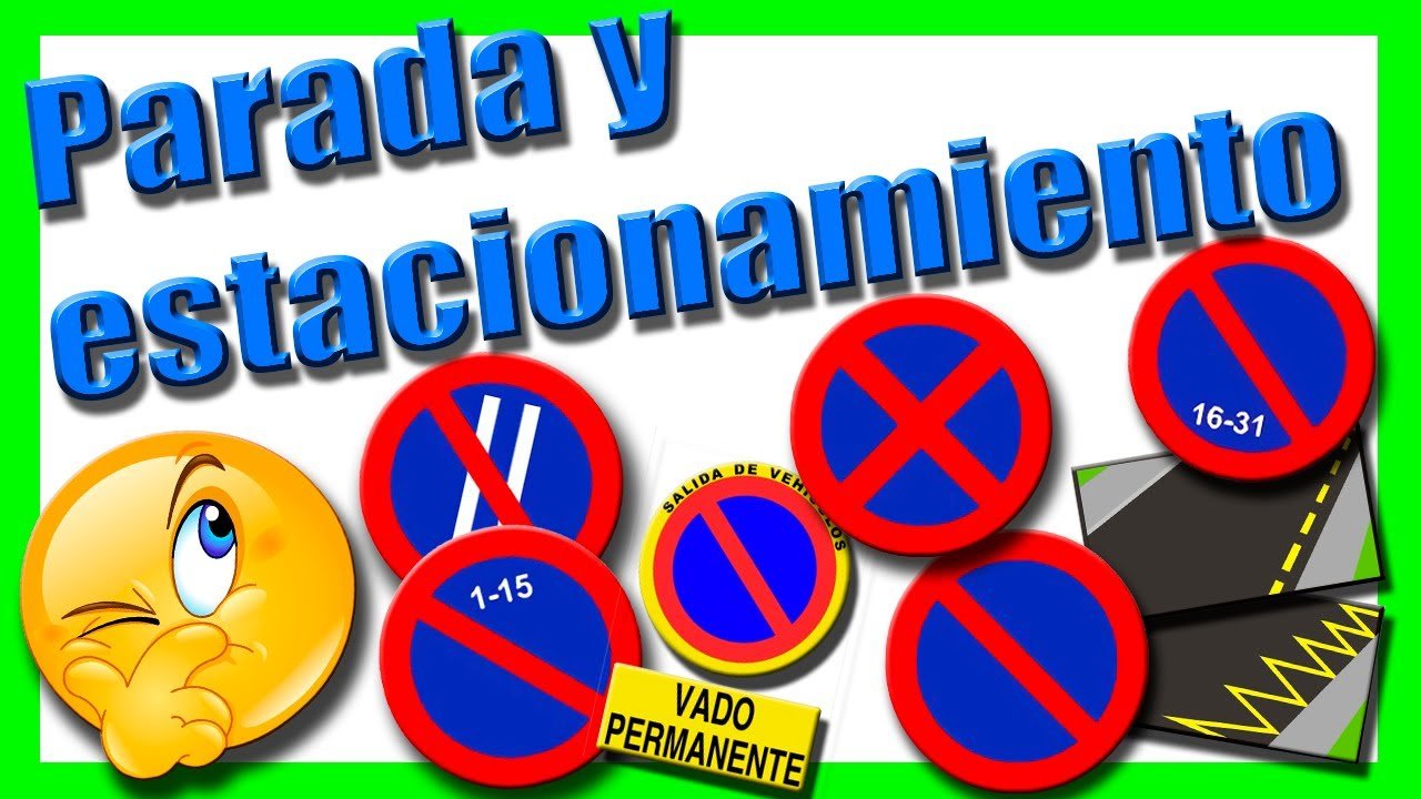 ¿Dónde no puedo estacionar un vehículo?