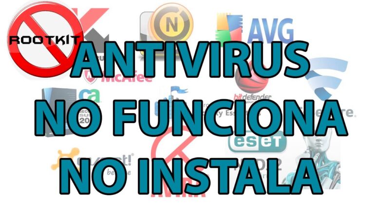 ¿Por qué no puedo instalar un antivirus en mi PC?