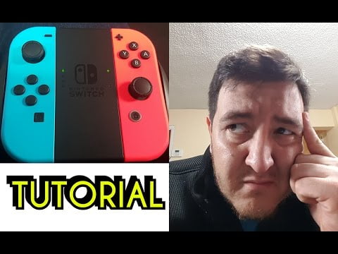 ¿Cómo se carga el mando de la Switch?