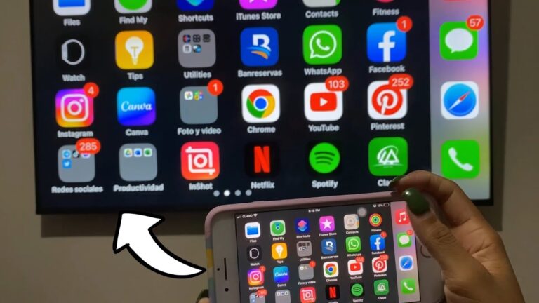 ¿Cómo duplicar la pantalla de mi iPhone en mi TV Samsung? - Como Poner La Pantalla De Mi Celular En La Tv
