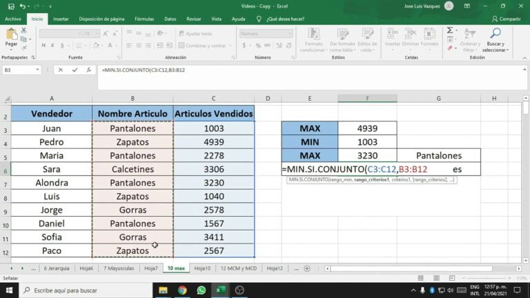 Max Forumula ¿Cuál es la fórmula de Max?