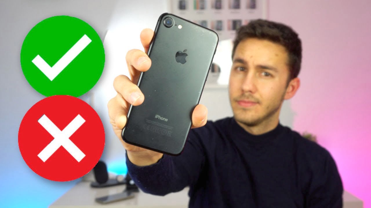 ¿Cuánto espacio tiene un iPhone 7?