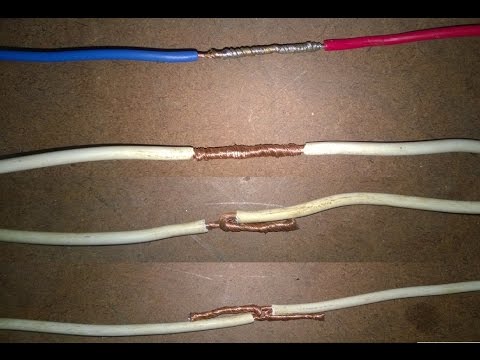 ¿Cómo se llama para unir cables?