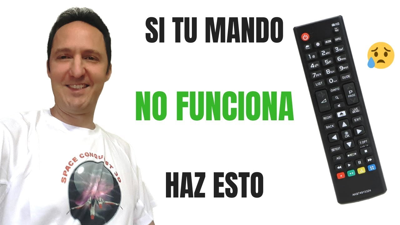 ¿Qué hacer cuando no funciona el control remoto?