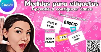 ¿Qué medidas tienen las etiquetas escolares?