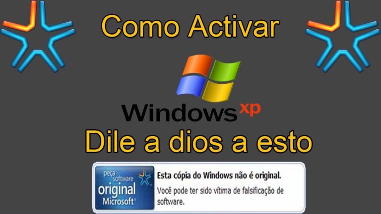 Hvordan aktiverer man Windows XP?