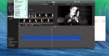¿Cómo se crea un cuadro congelado en iMovie?