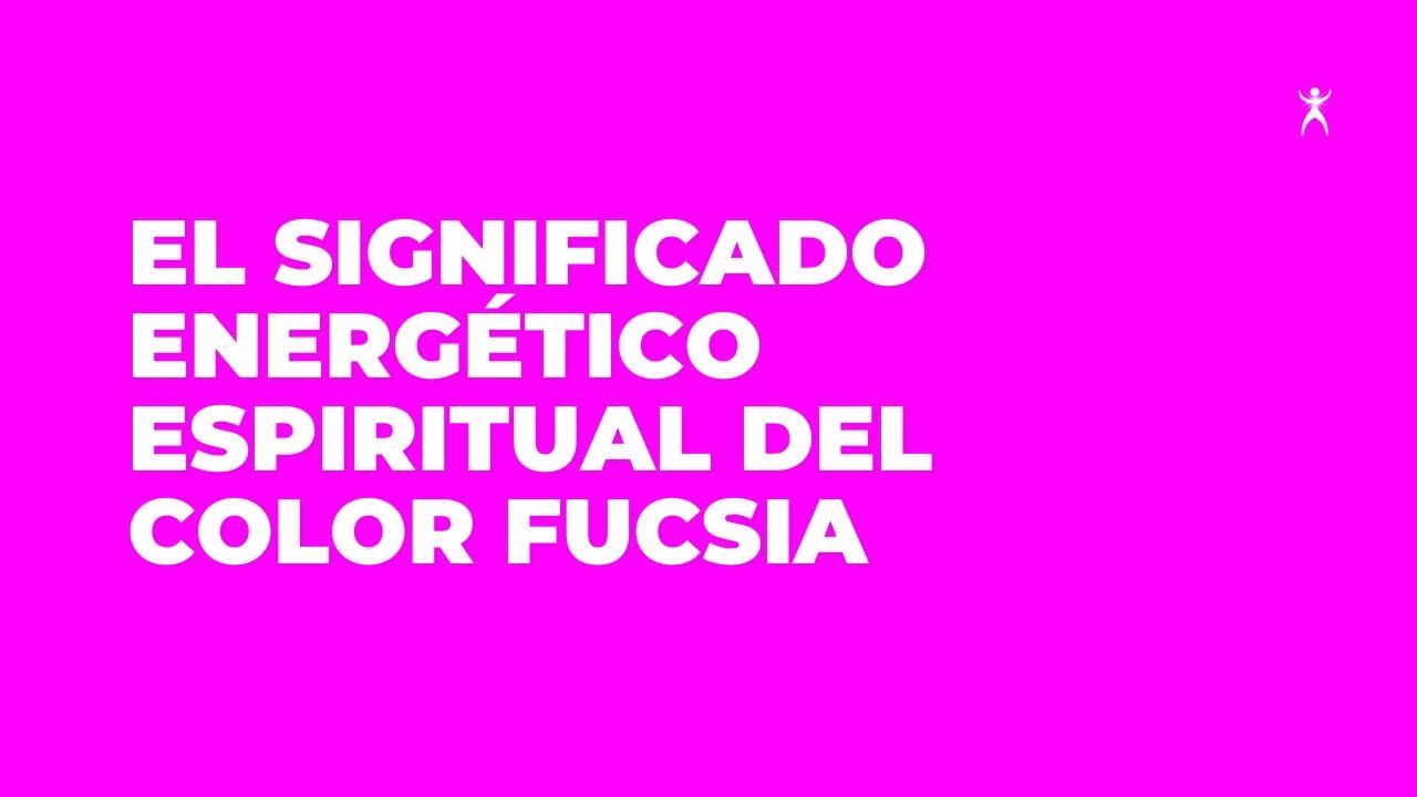 ¿Qué representa el color fucsia?