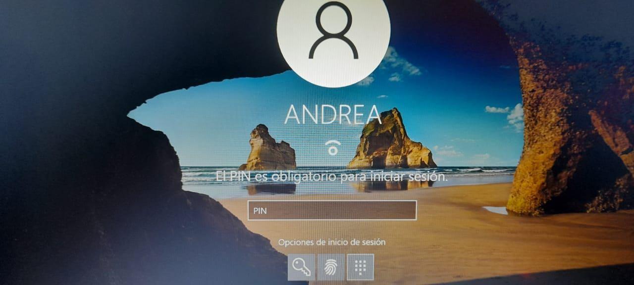 Pantalla de inicio de sesión Windows 11