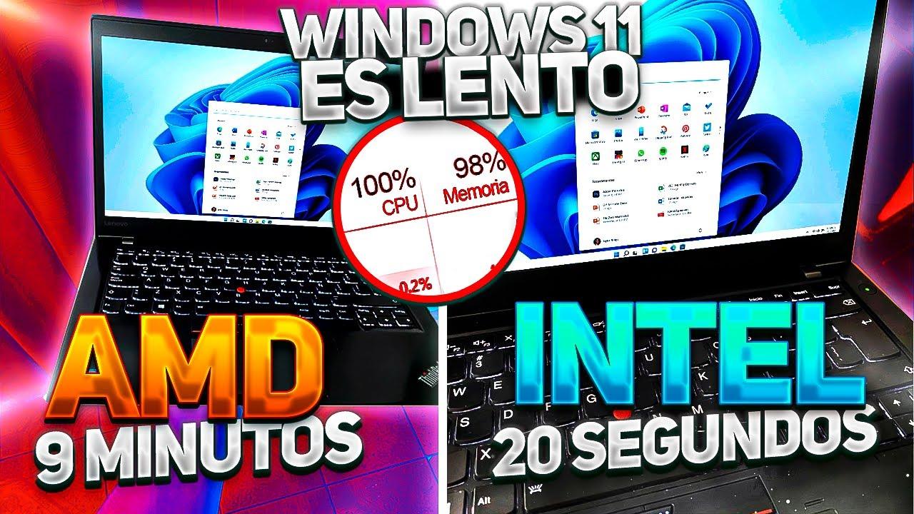 Windows 11 va lento