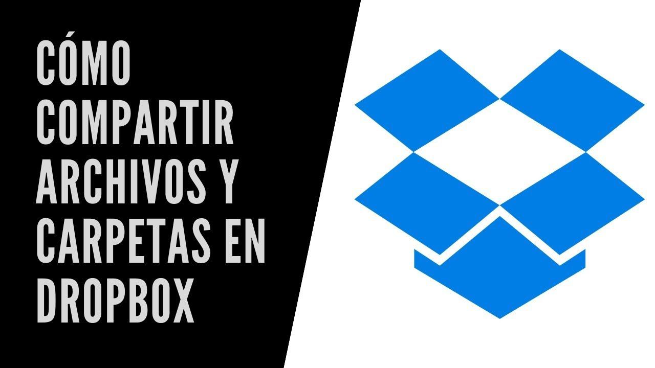 Compartir carpeta en Dropbox