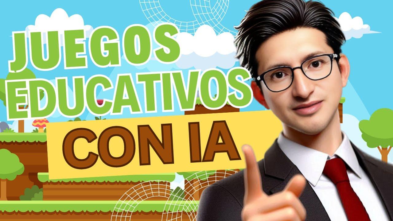 crear juegos educativos con ia