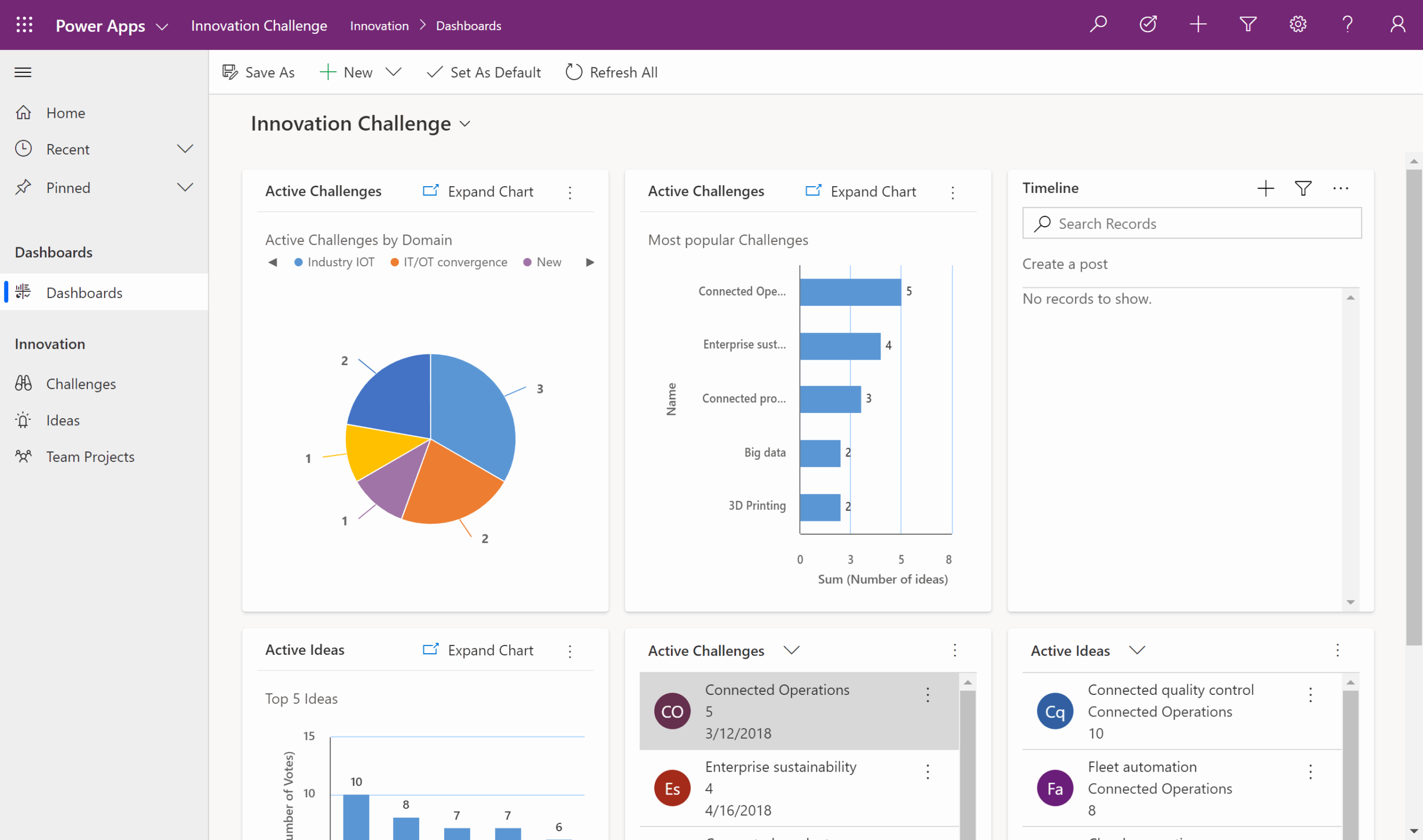 Arquitectura de Power Apps