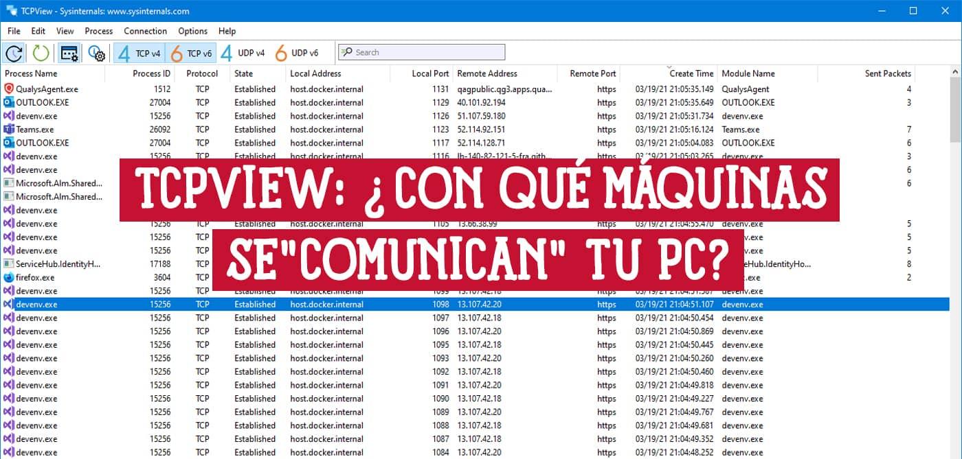 Qué es TCPView