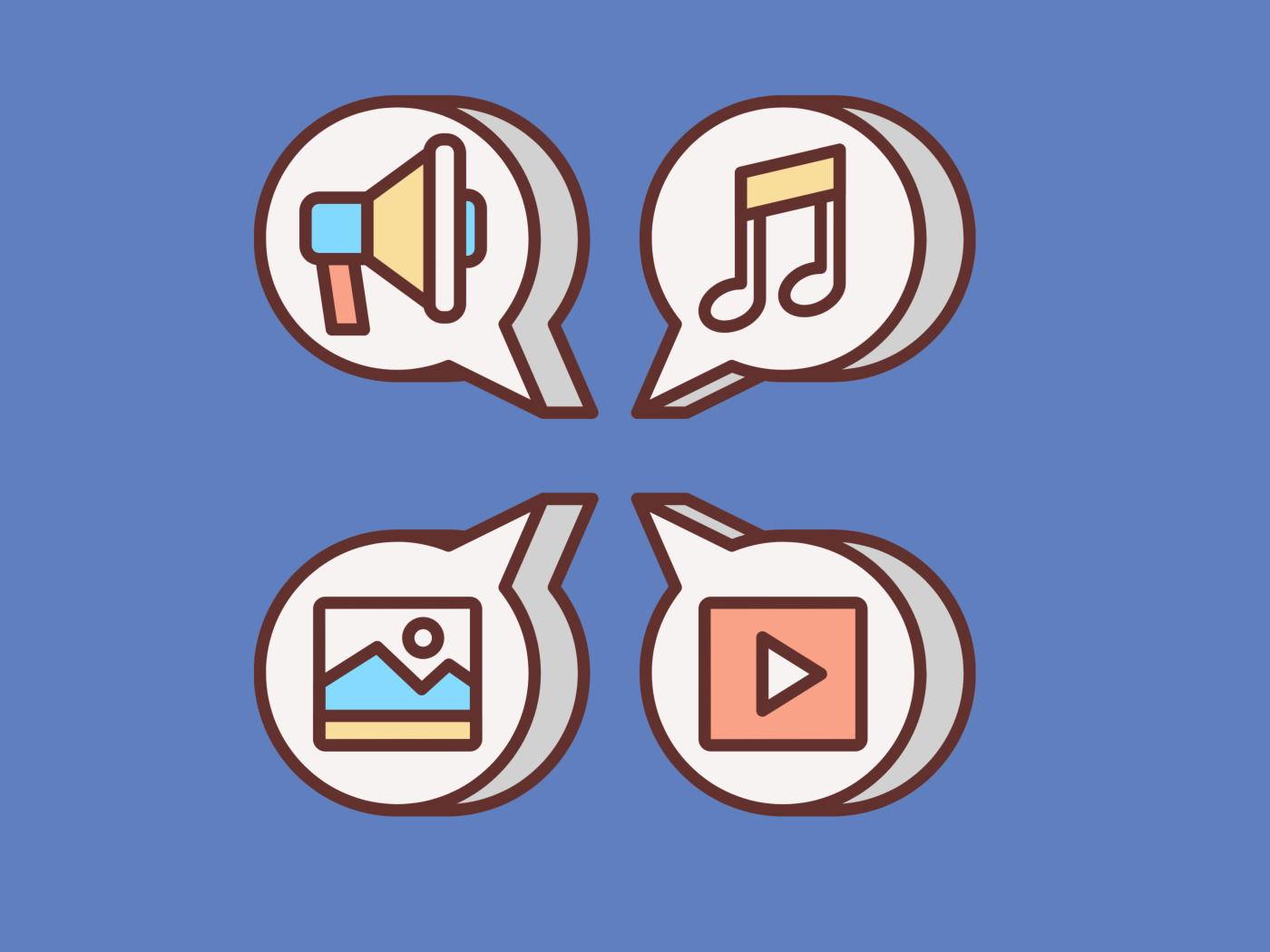 recursos de multimedia